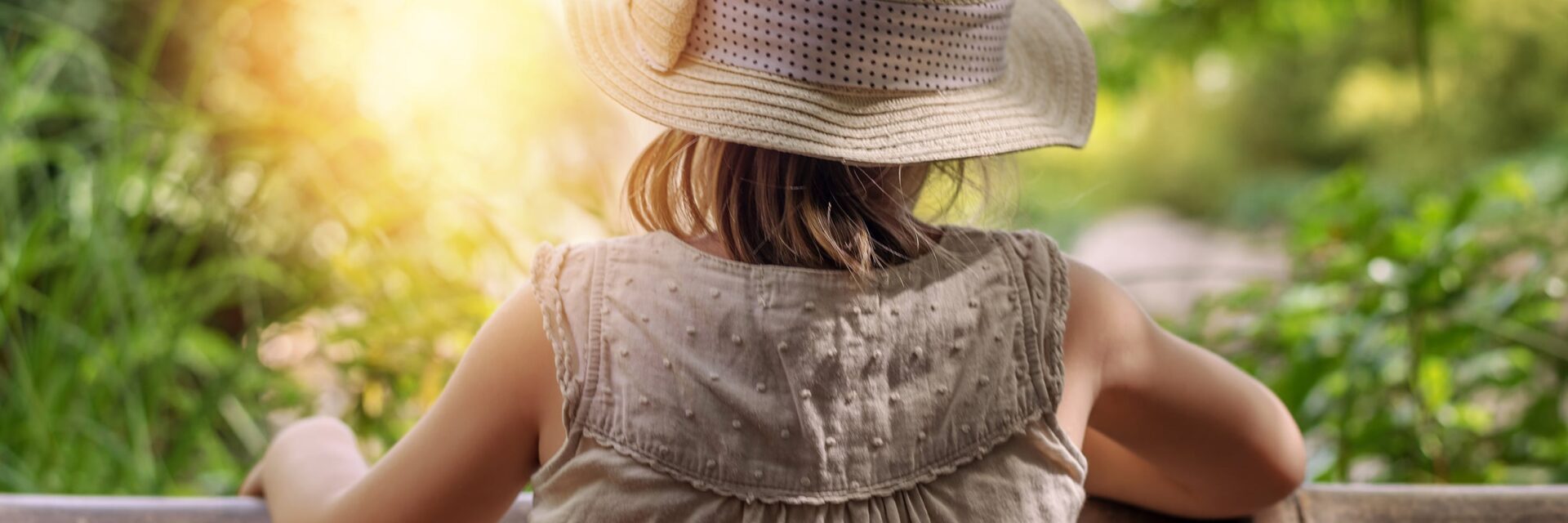 girl looking into the distance