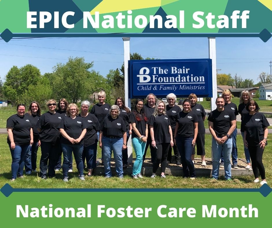 National Foster Care Month, staff