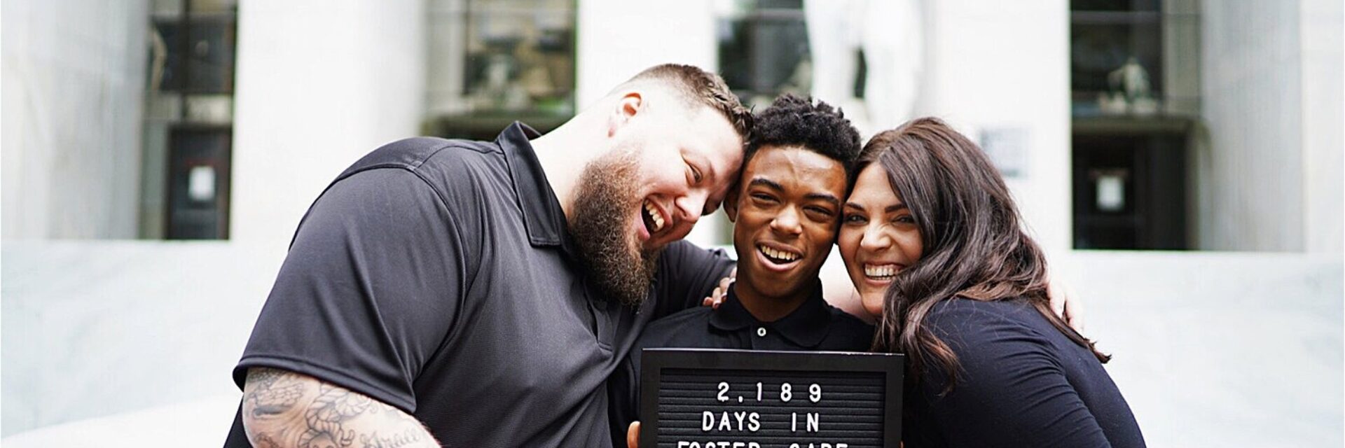 Adoptive Parents and son