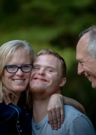Parents and son