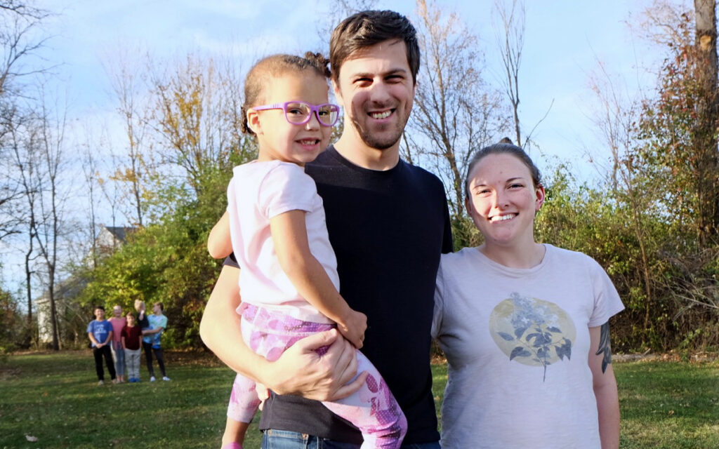 Eric and Hollianne Higdon with Rayn