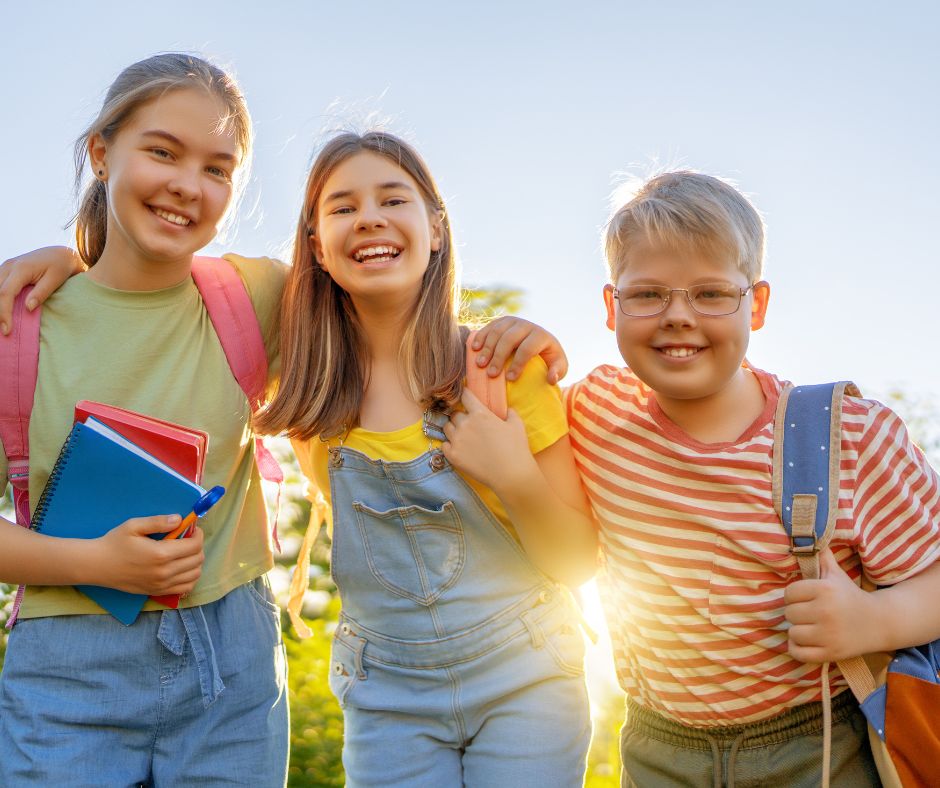 kids going back to school